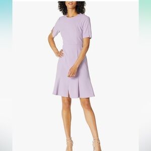 Doona Morgan women split sleeve with fit and flare  dress